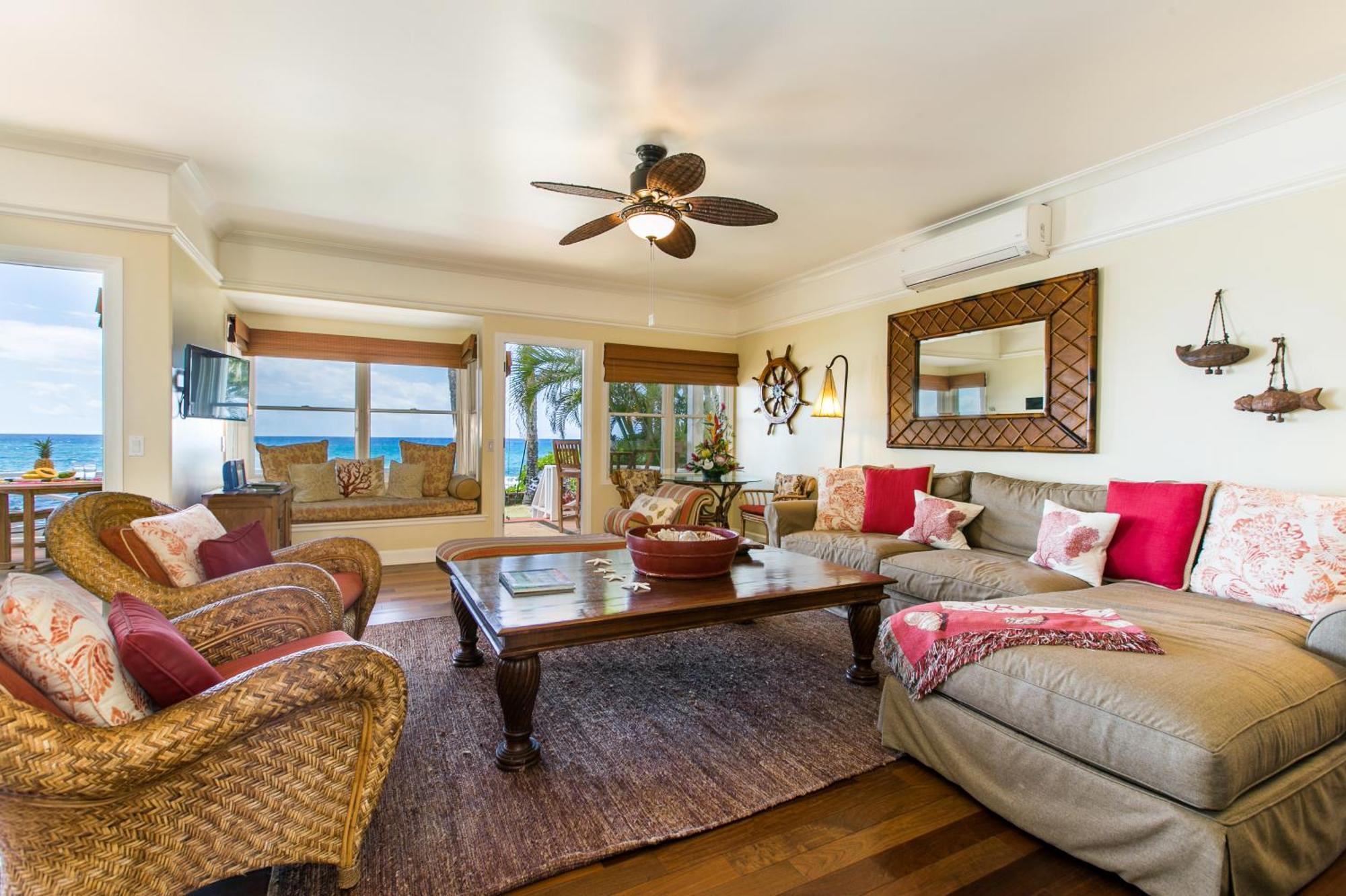 2Br Oceanfront Cottage In Poipu- Alekona Kauai Колоа Экстерьер фото